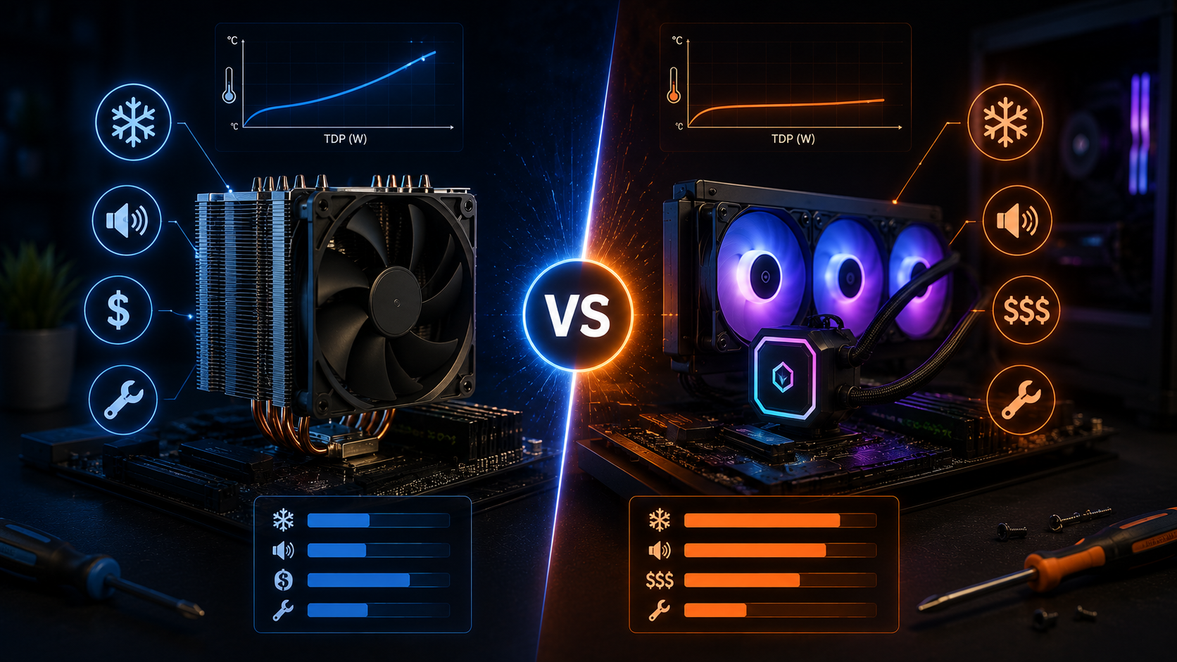 Watercooling ou ventirad en 2026 : le guide pour bien choisir